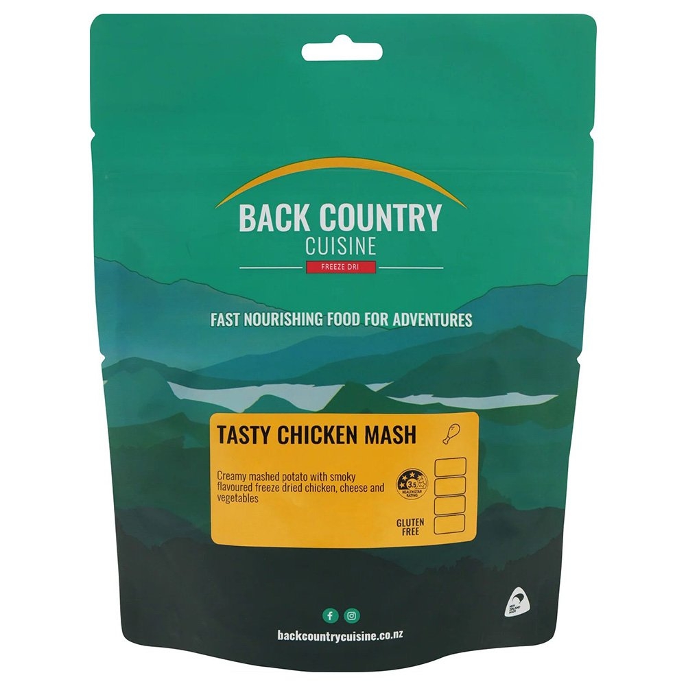Back Country Cuisine Freeze Dried Meal Tasty Chicken Mash