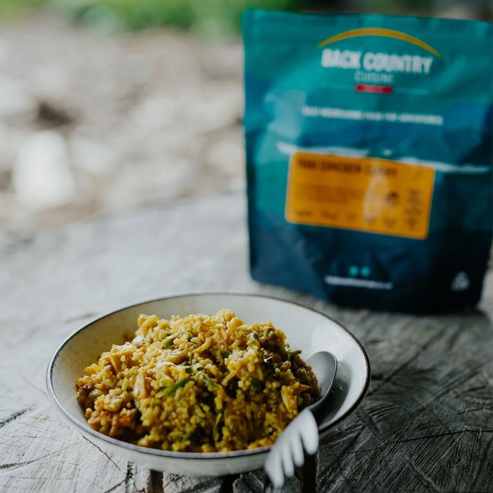 Back Country Cuisine Freeze Dried Meal Thai Chicken Curry