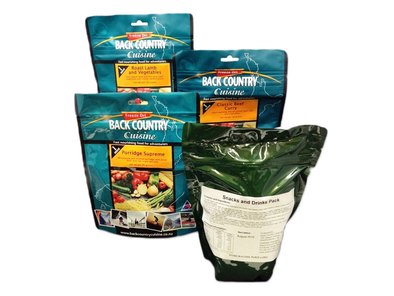 Back Country Cuisine Snacks & Drink Pack