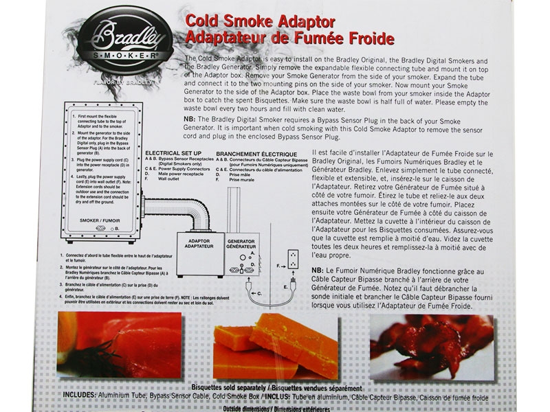 Bradley Cold Smoke Adapter