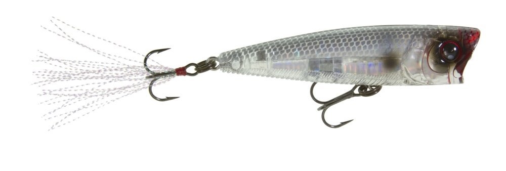 Yo-Zuri 3DB Popper Floating Lure 75mm 10g Prism Ghost Shad