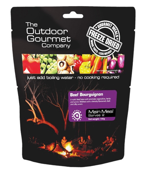 The Outdoor Gourmet Company Beef Bourguignon 190g