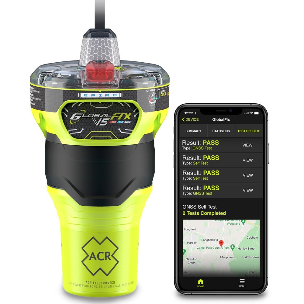 ACR GlobalFix V5 RLB-44 AIS EPIRB RLS 406MHz Cat II
