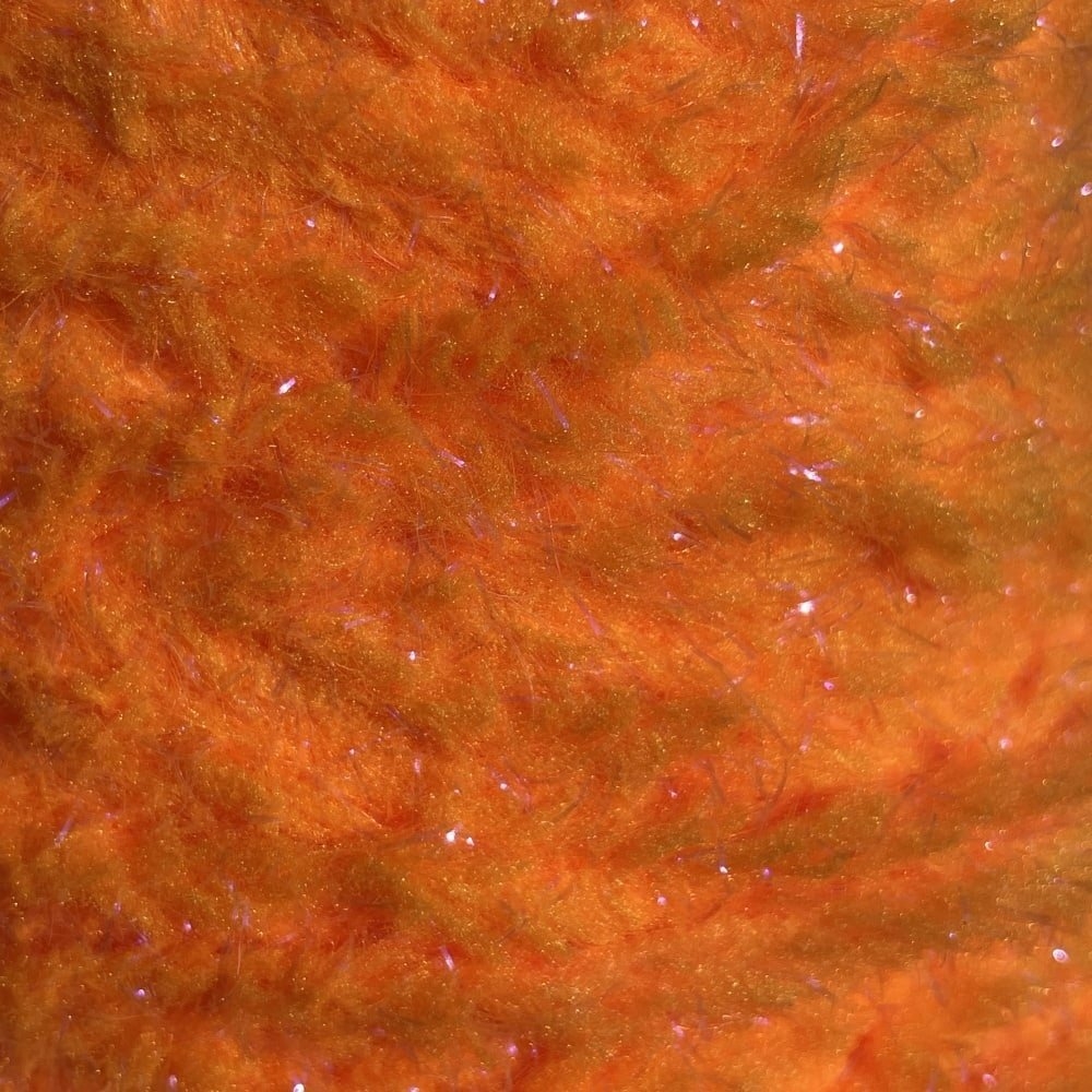 Semperfli Eggstatic Egg Fritz Chenille 8mm Fluoro Steelhead Orange