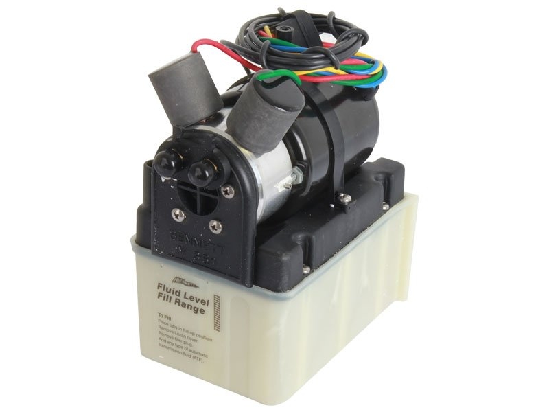 Bennett M120 Sport Trim Tab Kit 10 x 12 with Auto Tab Retractors and Rocker Switch