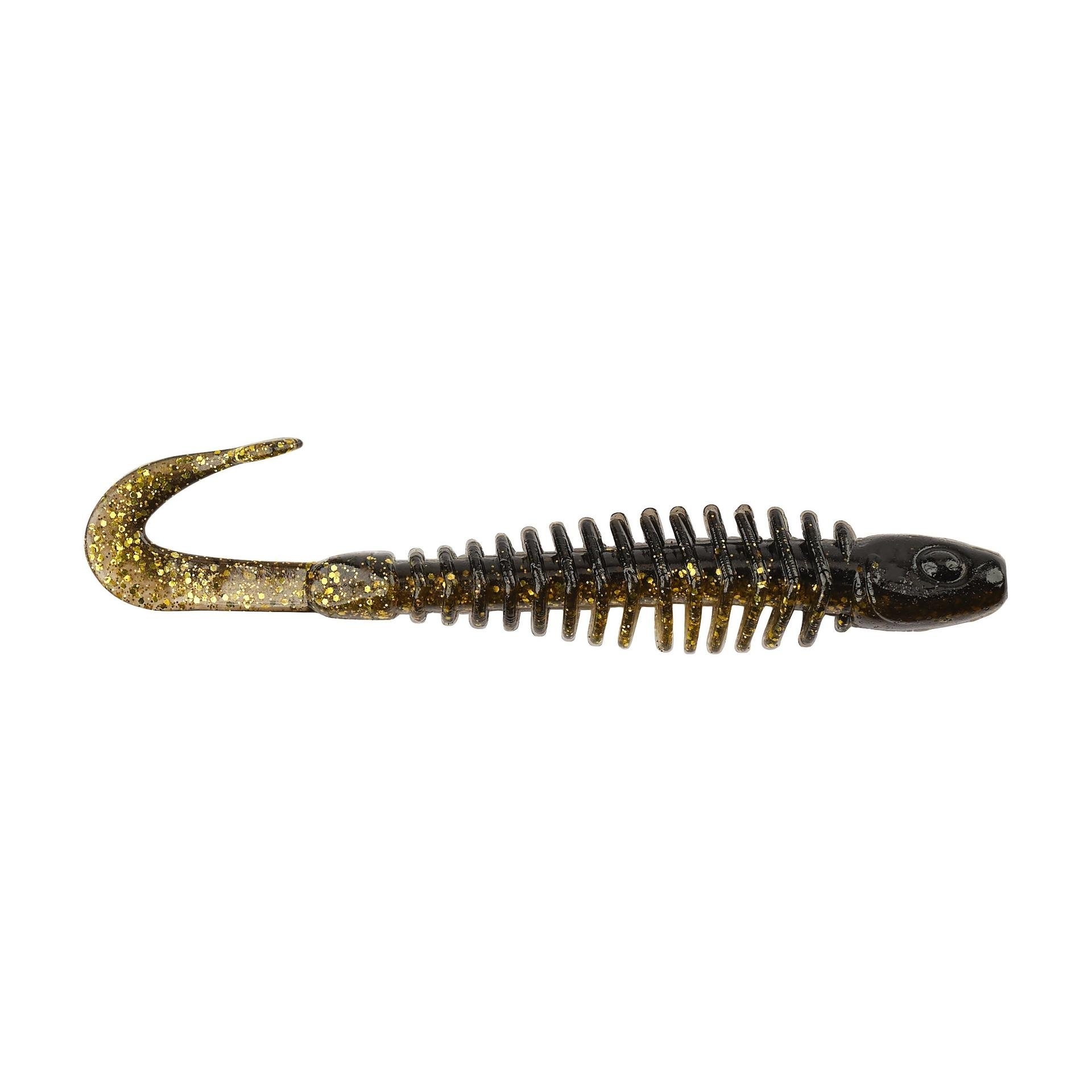 Berkley PowerBait Curly Bones 3in Midnight Shine