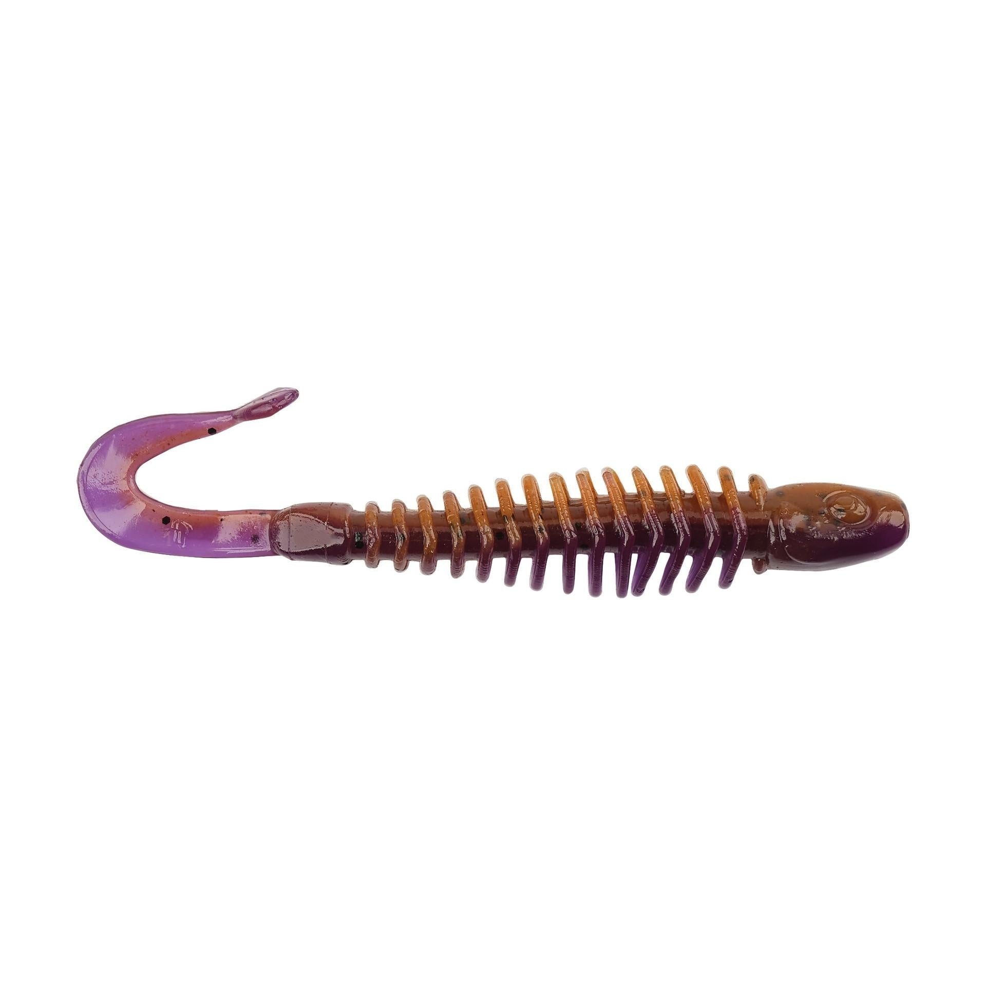 Berkley PowerBait Curly Bones 3in Peanut Butter and Jelly