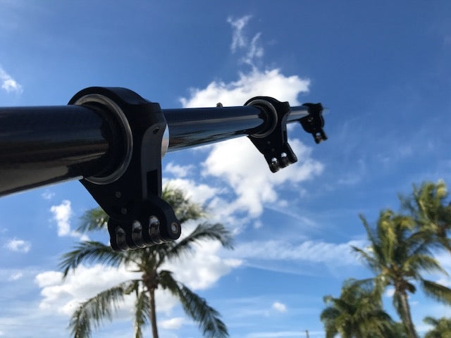 Rupp Top Gun Carbon Fiber Fixed Outrigger Pole 5.48m Black/Silver