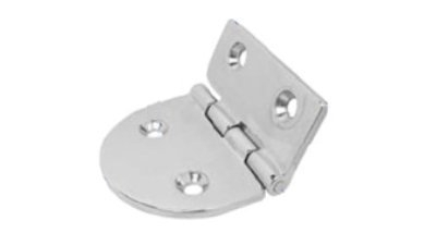 Sinox 316 Polished Stainless Steel Marine Door Hinge S9228 65 x 83 x 4 mm