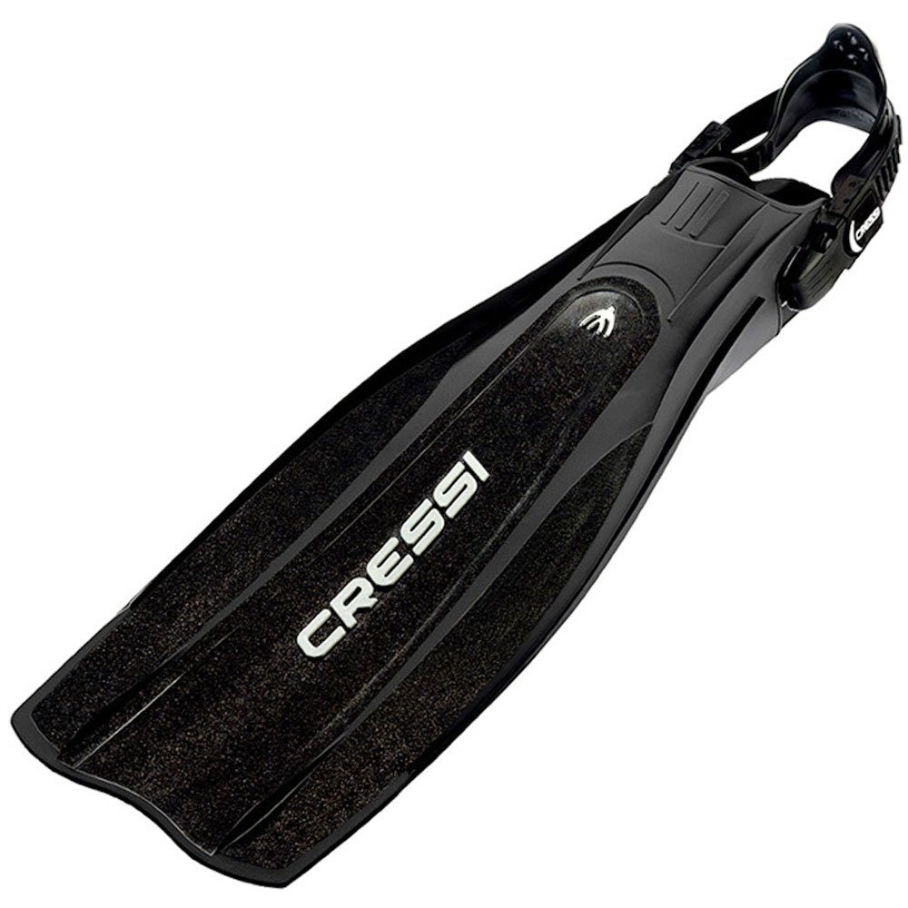 Cressi Pro Light Open Heel Dive Fins Black XS/S US5/6/7