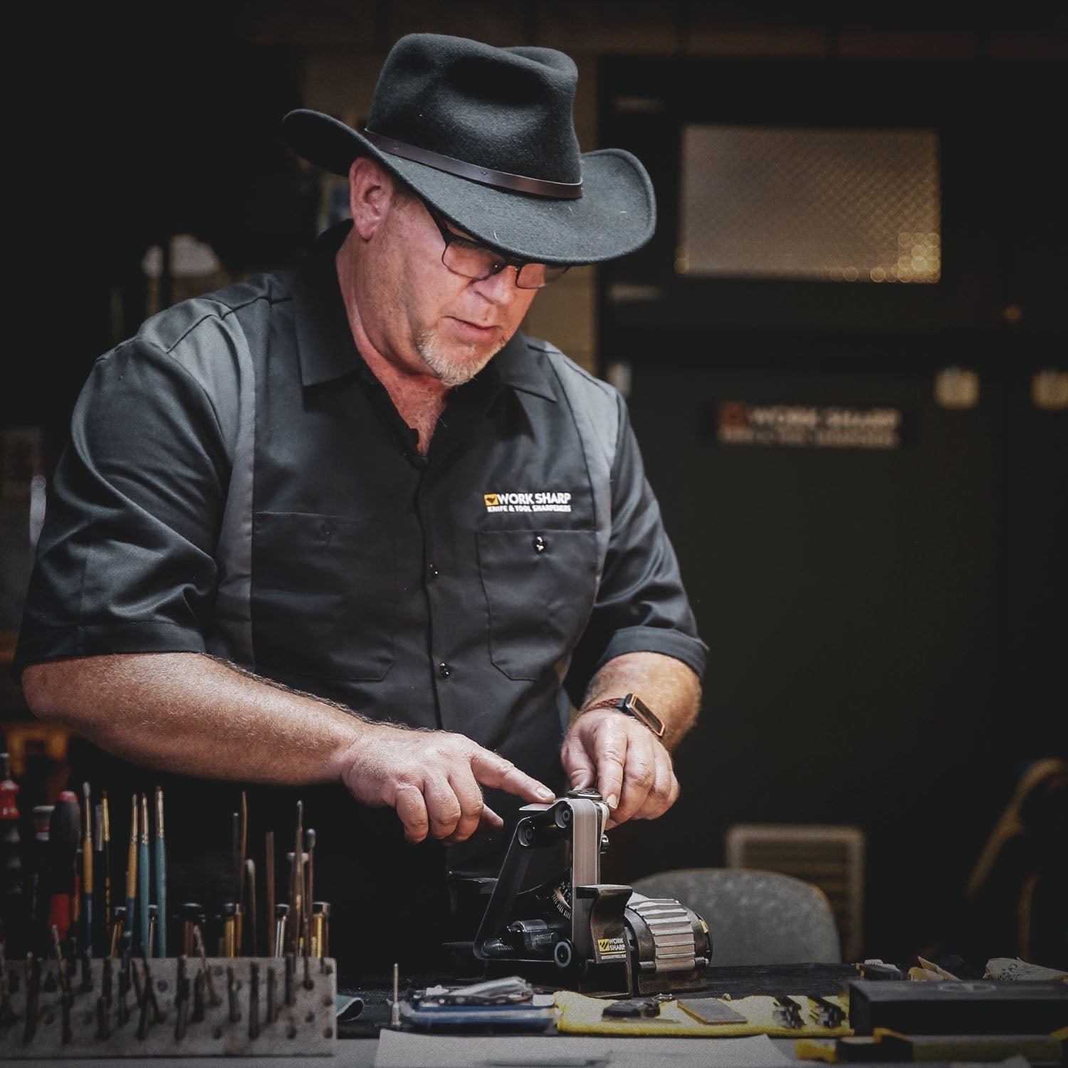 Work Sharp Ken Onion Edition Knife and Tool Sharpener Blade Grinding Attachment