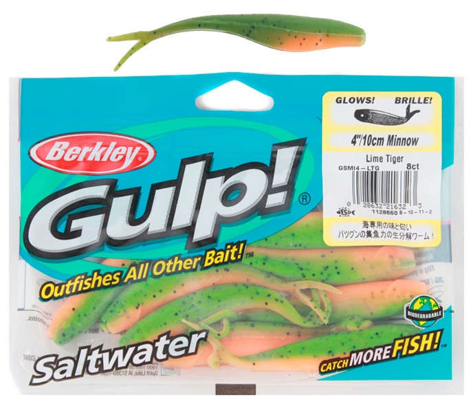 Berkley Gulp Minnow Soft Bait 10cm