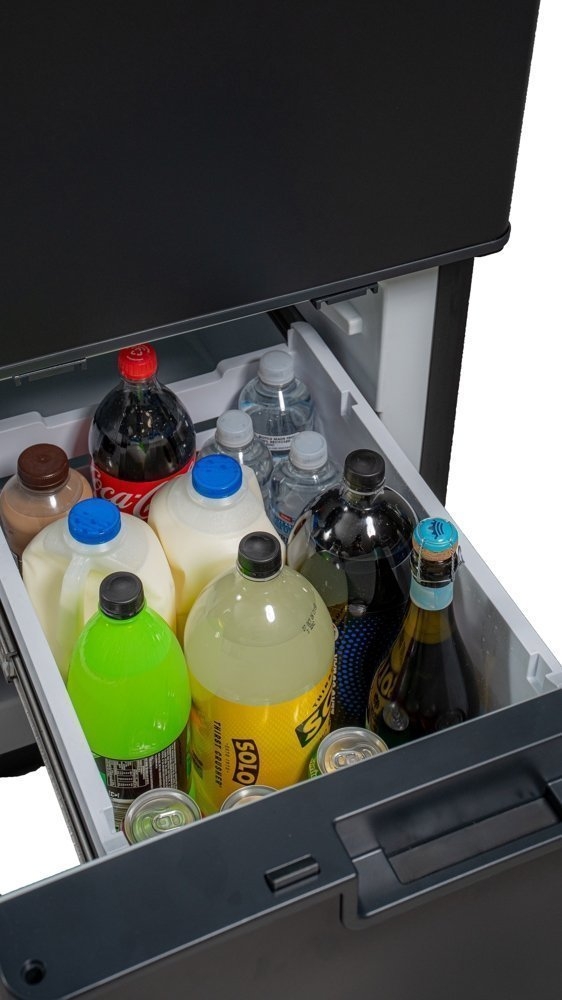 myCOOLMAN Upright Dual Zone Fridge/Freezer 205L