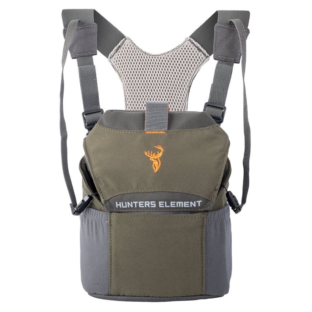 Hunters Element Bino Defender Binocular Harness Magnum Forest Green