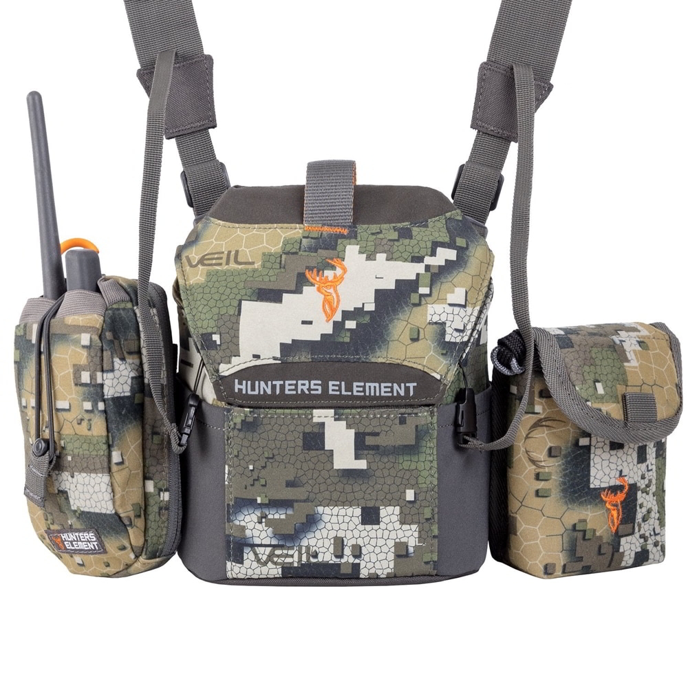 Hunters Element Bino Defender Binocular Harness Magnum Desolve Veil