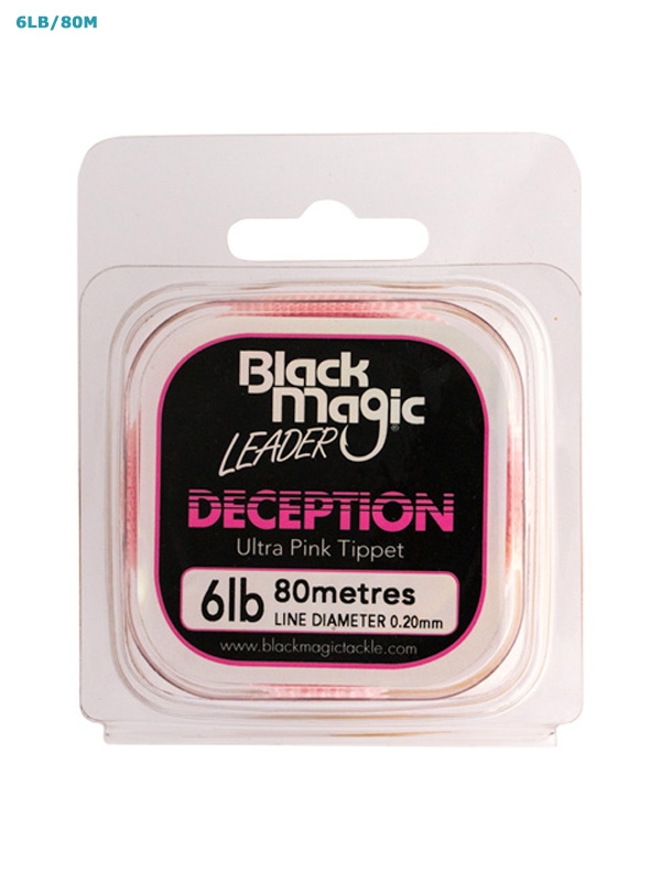 Black Magic Deception Tippet Ultra Pink