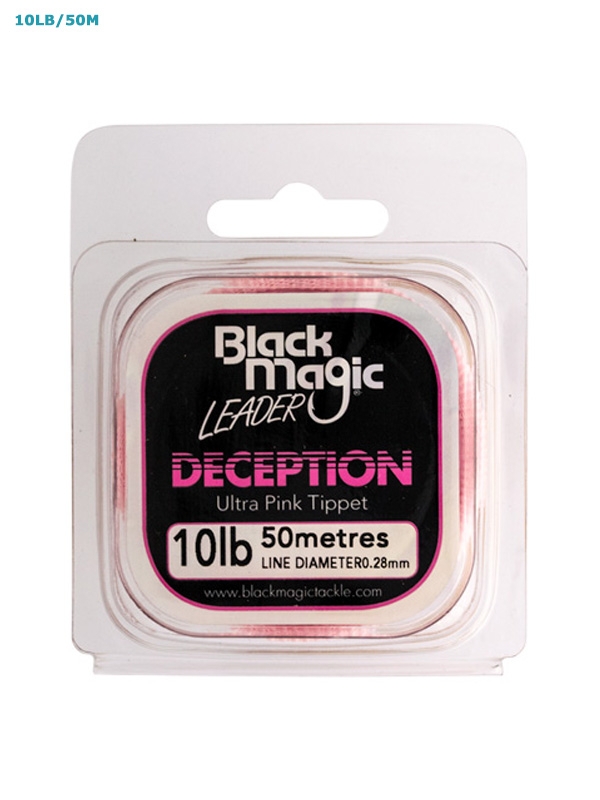 Black Magic Deception Tippet Ultra Pink