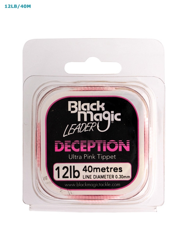 Black Magic Deception Tippet Ultra Pink
