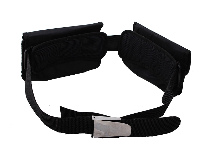 Aropec Comfort Dive Weight Belt with Hip Pockets and Buckle