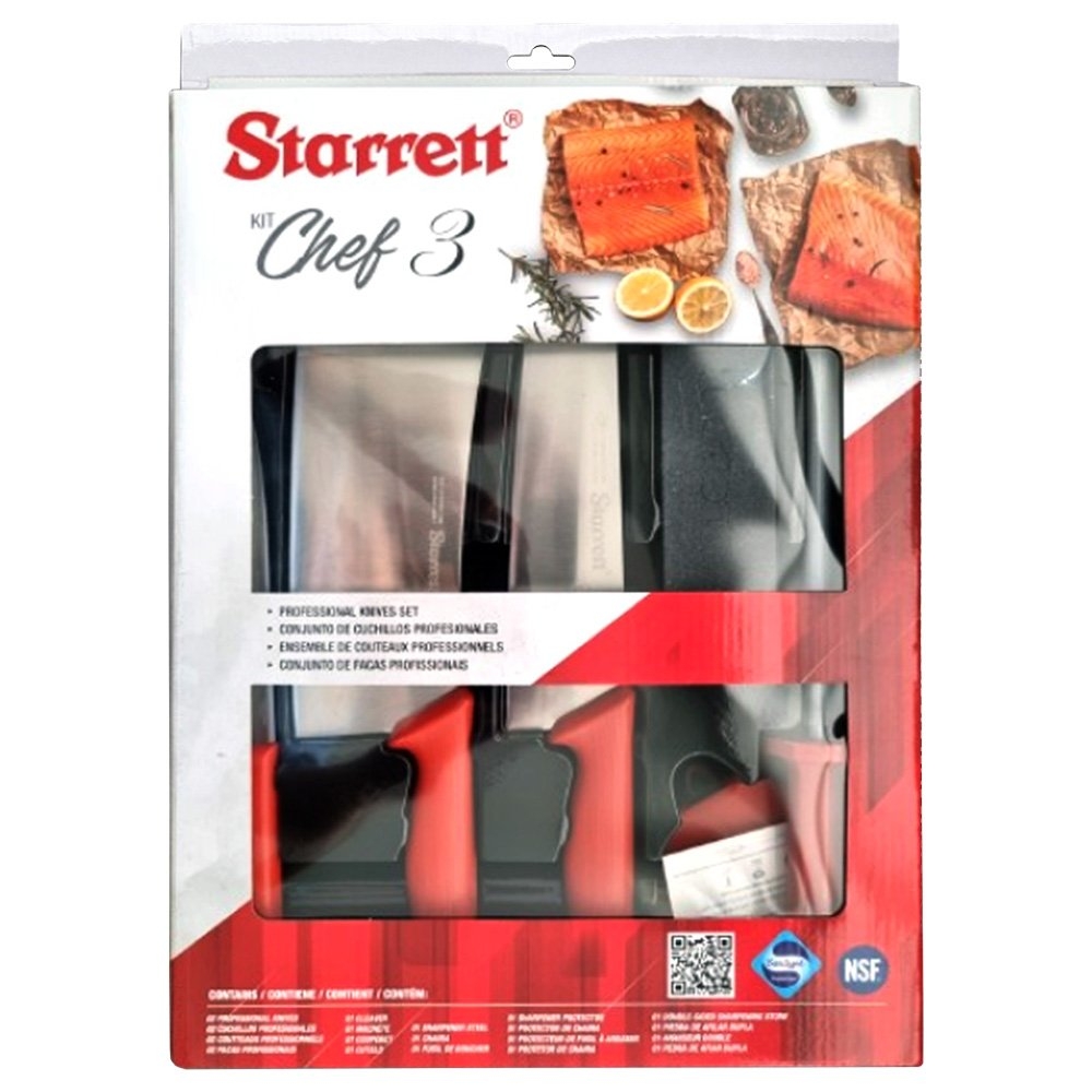 Starrett Chef 3 6-Piece Professional Knife Set