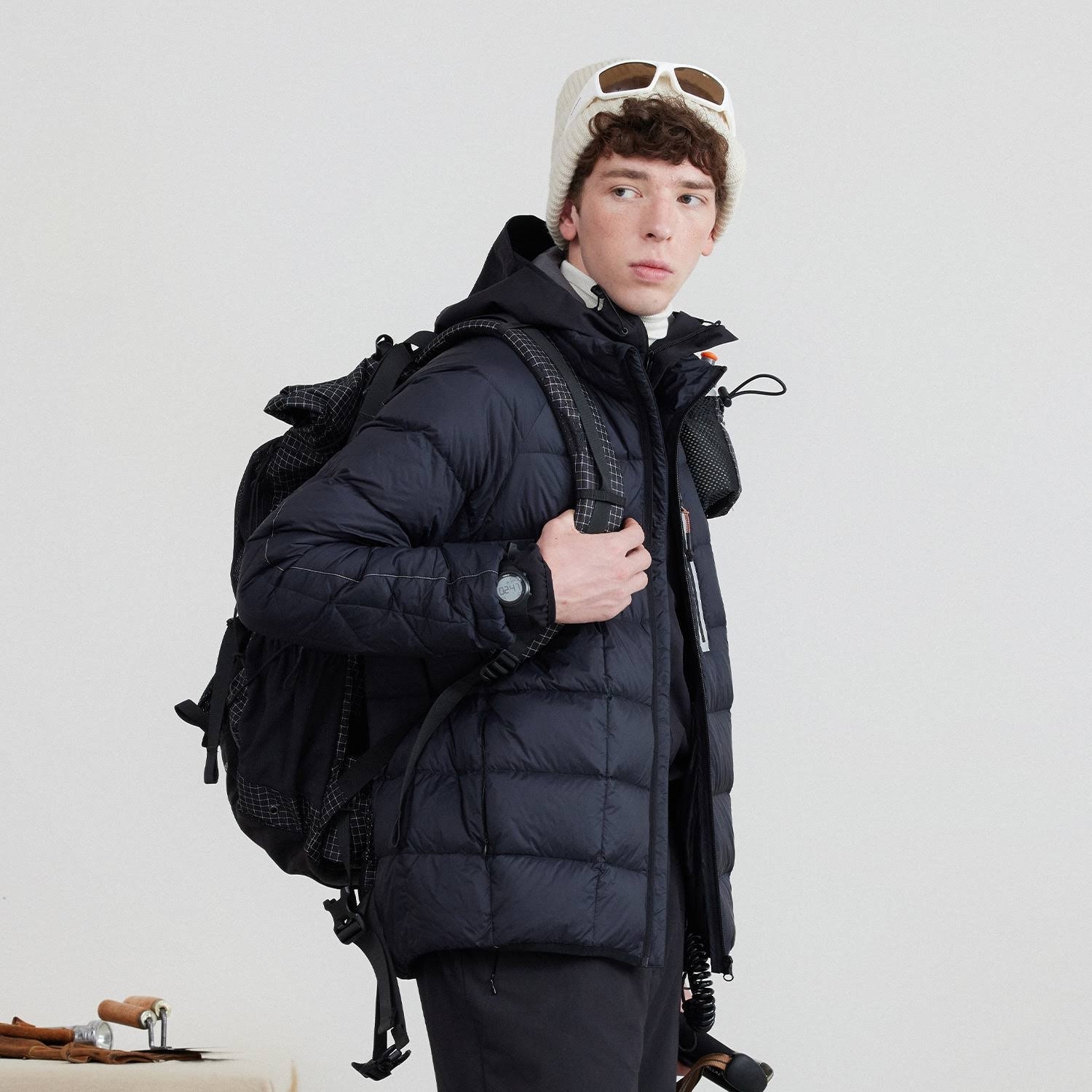 Naturehike Air Goose Down Puffer Jacket Black 2XL