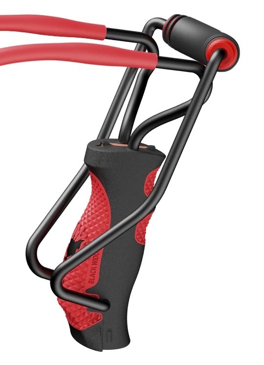 Barnett Black Widow Slingshot with Textured Grip