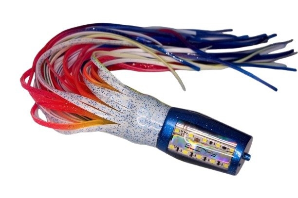 Glowbite Blinky Strobe Game Lure 420mm Blue Flyer