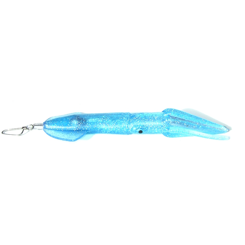 Bonze Dredge/Teaser Squid 23cm Rigged Ice Blue