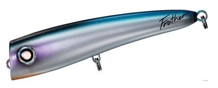 Daiwa Saltiga Frother Diving Popper Lure 220mm Blue Back