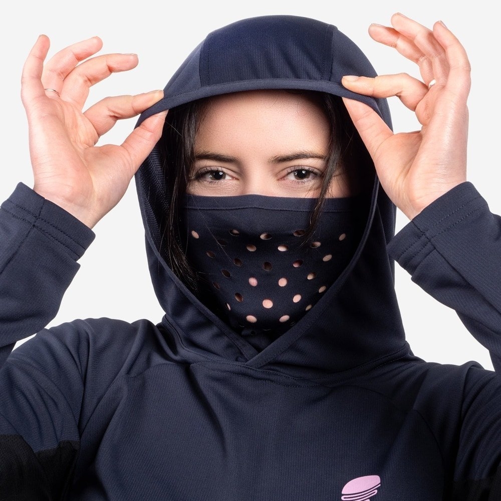 Desolve Helios Womens Hoodie Bluefin