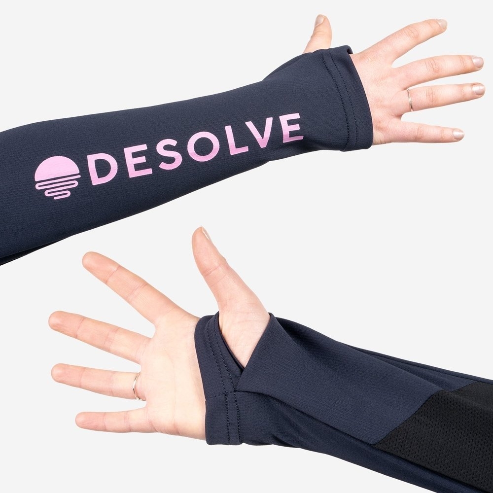 Desolve Helios Womens Hoodie Bluefin