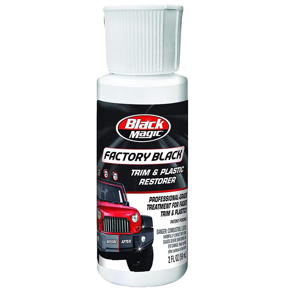 Black Magic Shine Factory Black Trim and Plastic Restorer Kit 59ml