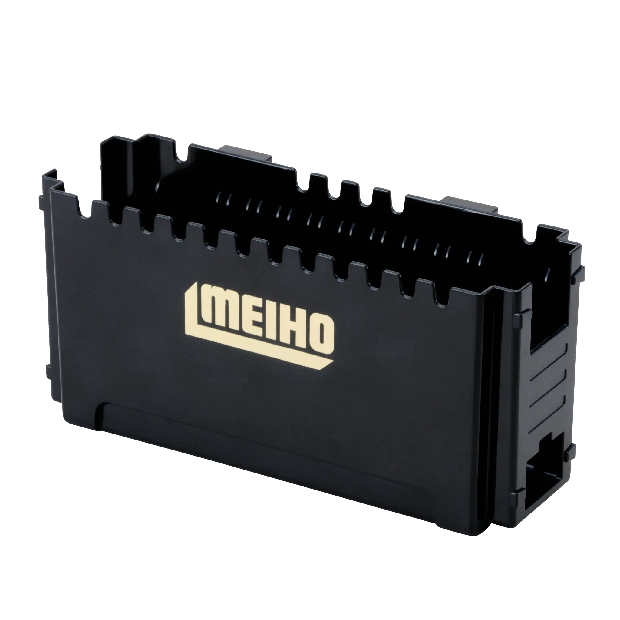 Meiho Bucket Mouth Side Pocket Black