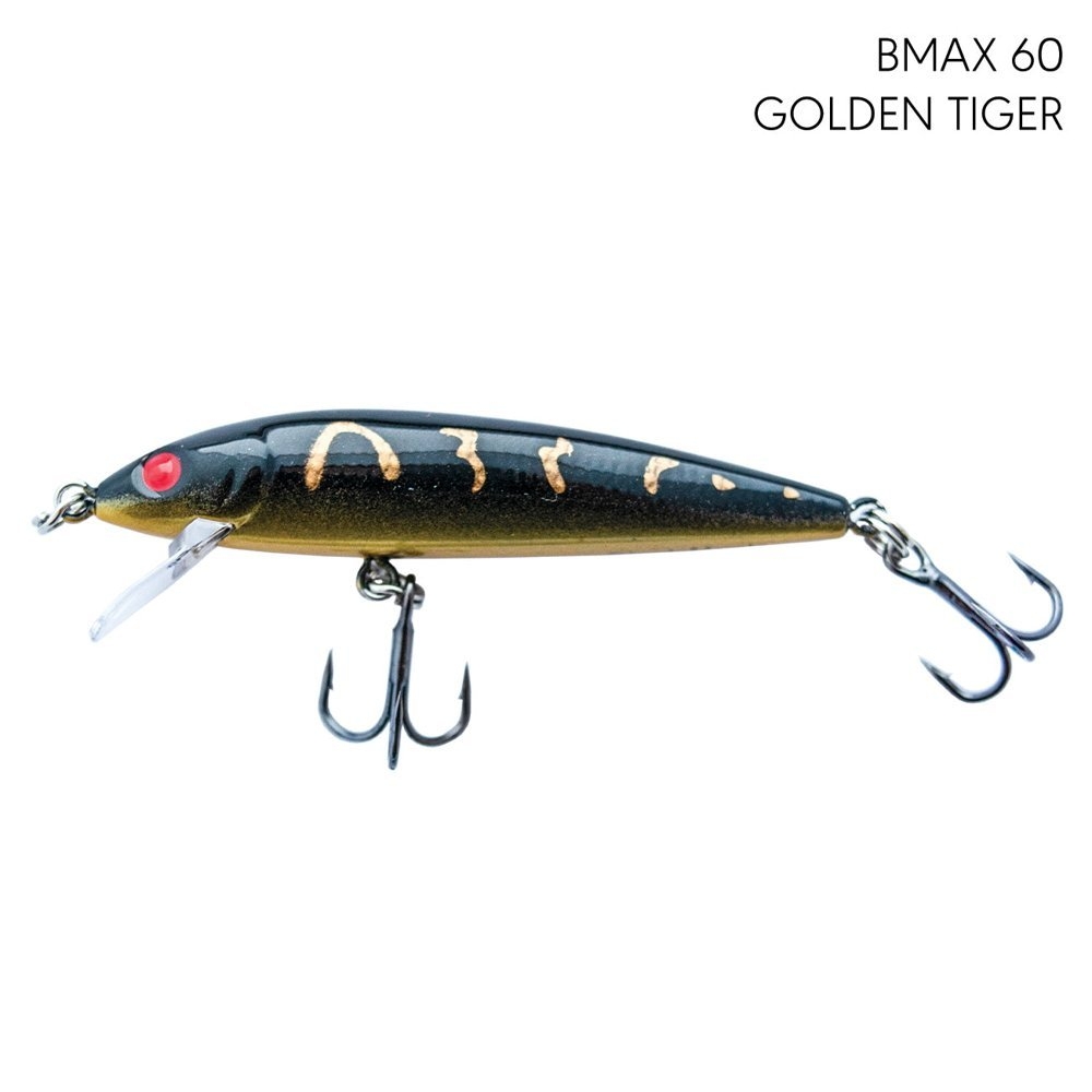 Black Magic BMax60 Freshwater Lure 60mm 3.4g Golden Tiger
