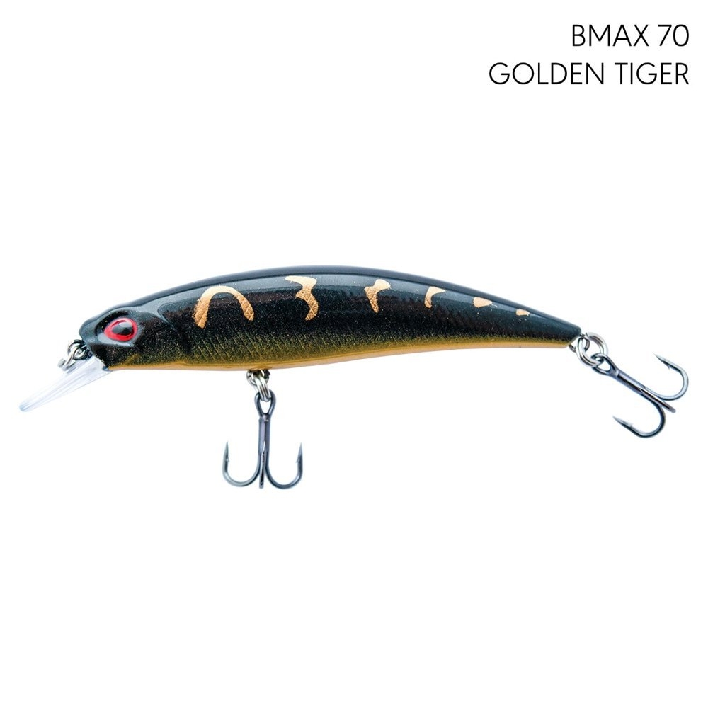 Black Magic BMax70 Freshwater Lure 70mm 9.3g Golden Tiger