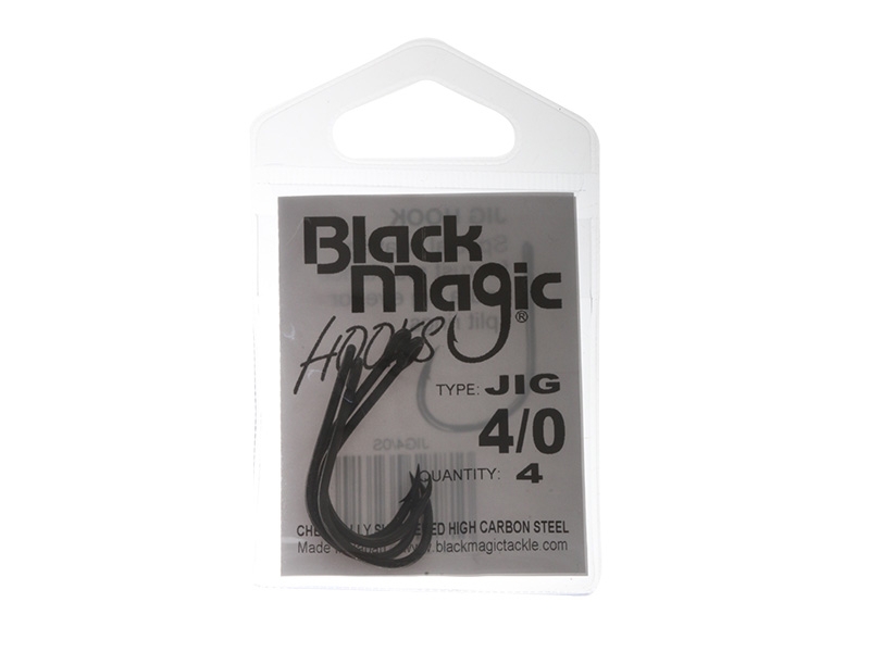 Black Magic Jig 4/0 Hook Qty 4