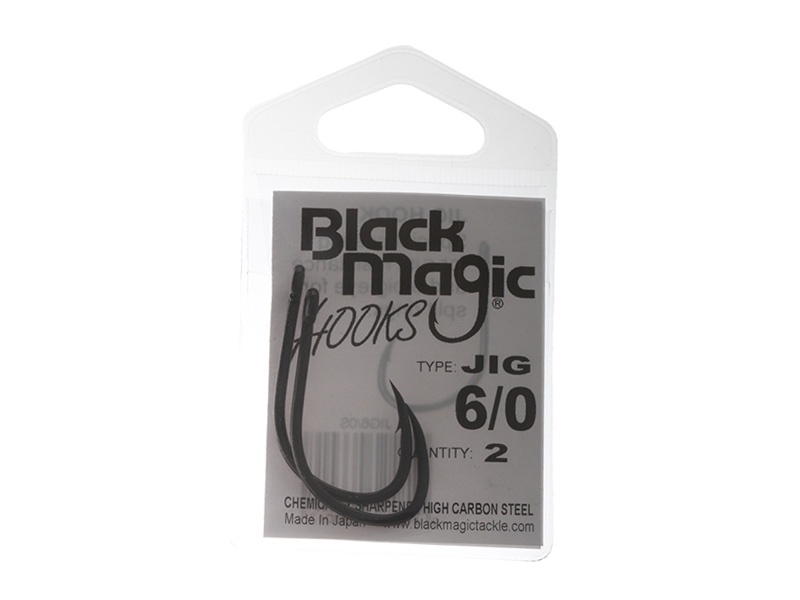 Black Magic Jig 6/0 Hook Qty 2