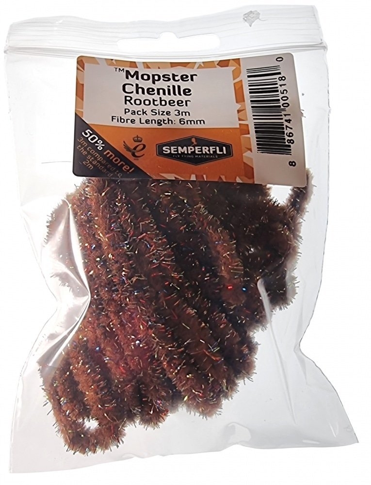 Semperfli Mopster Mop Chenille 6mm Rootbeer