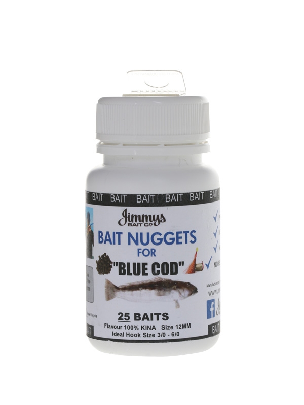 Jimmys Bait Nuggets Blue Cod 12mm x 25 baits