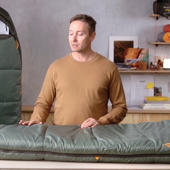 Sea to Summit Boab Synthetic Sleeping Bag -1C/30F Long Laurel Wreath