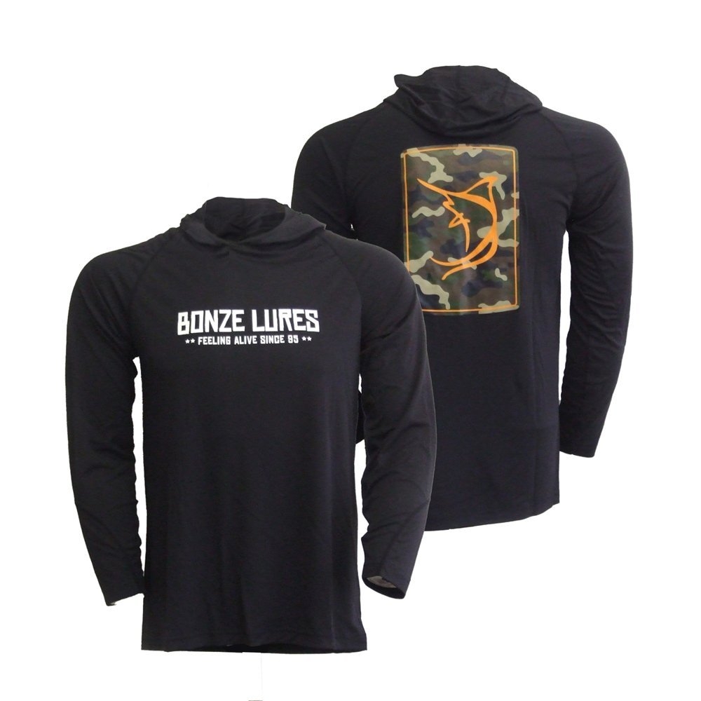 Bonze Feeling Alive Camo Patch UV Hoodie