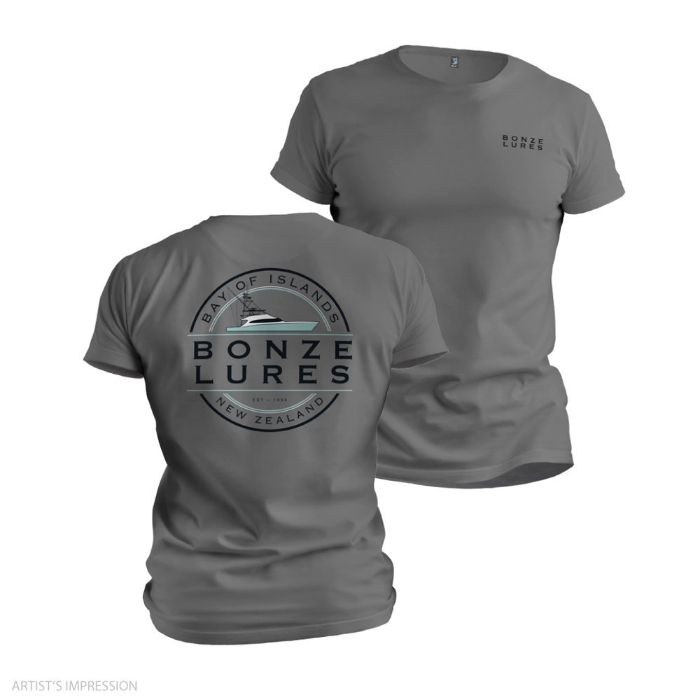 Bonze 2026 Carolina Flare Mens T-Shirt Charcoal Grey