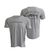 Bonze Living the Dream T-Shirt Grey Marle M