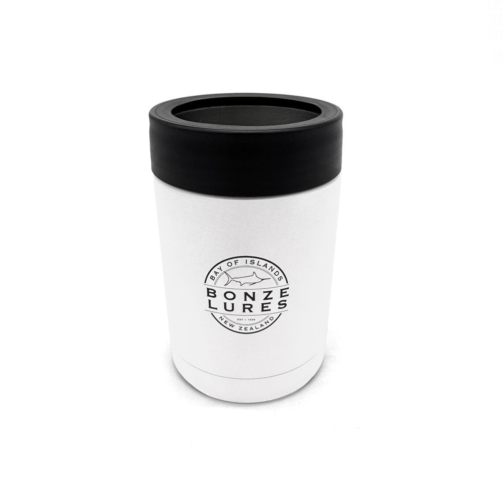 Bonze Insulated Coozie / Stubby Holder White