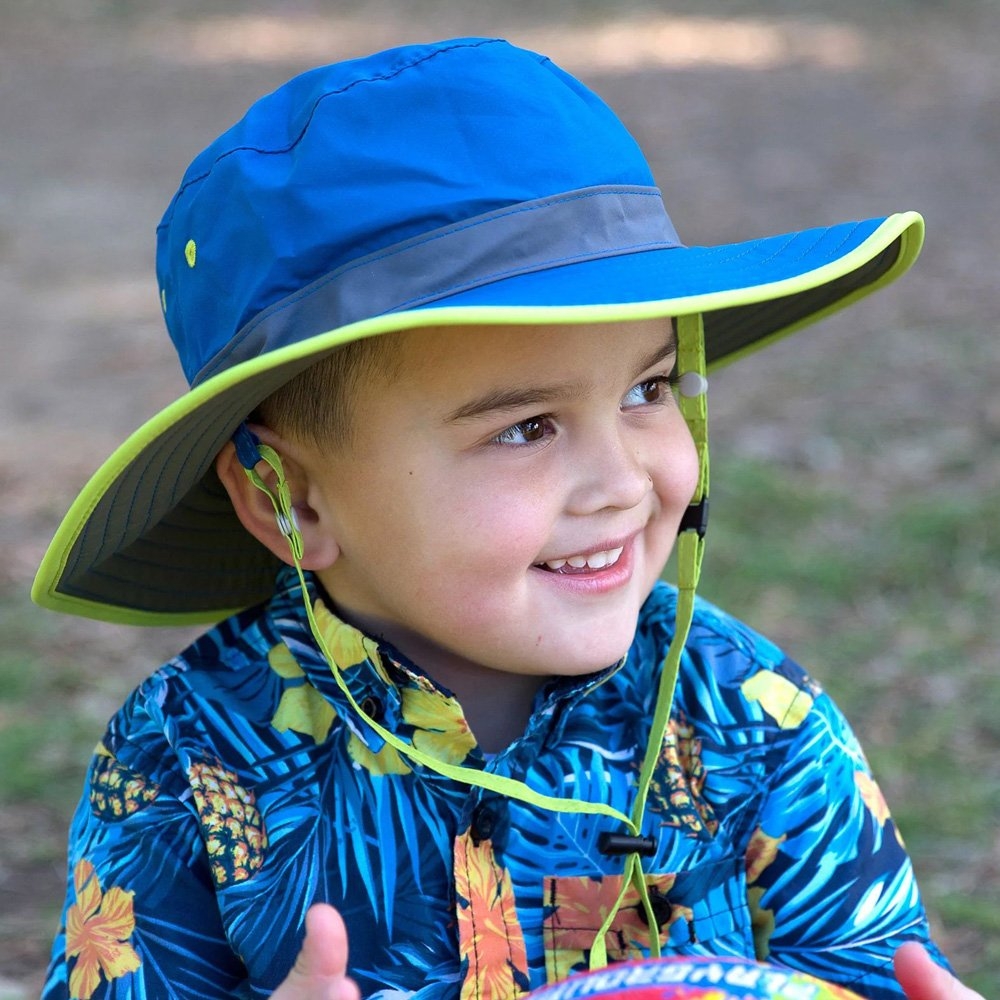 Sunday Afternoons Kids Clear Creek Boonie Hat Vivid Magenta/Caribbean M