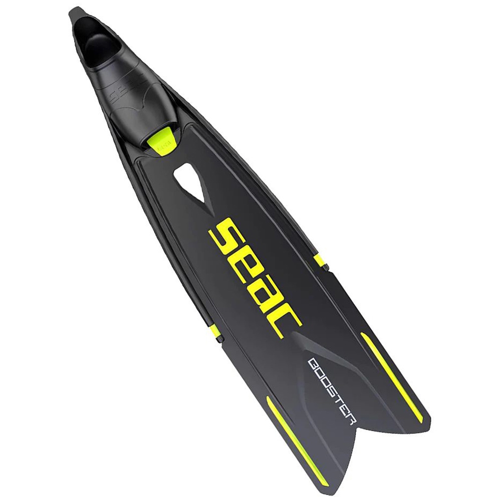 Seac Booster Freediving Fins Black/Yellow US4.5-5.5