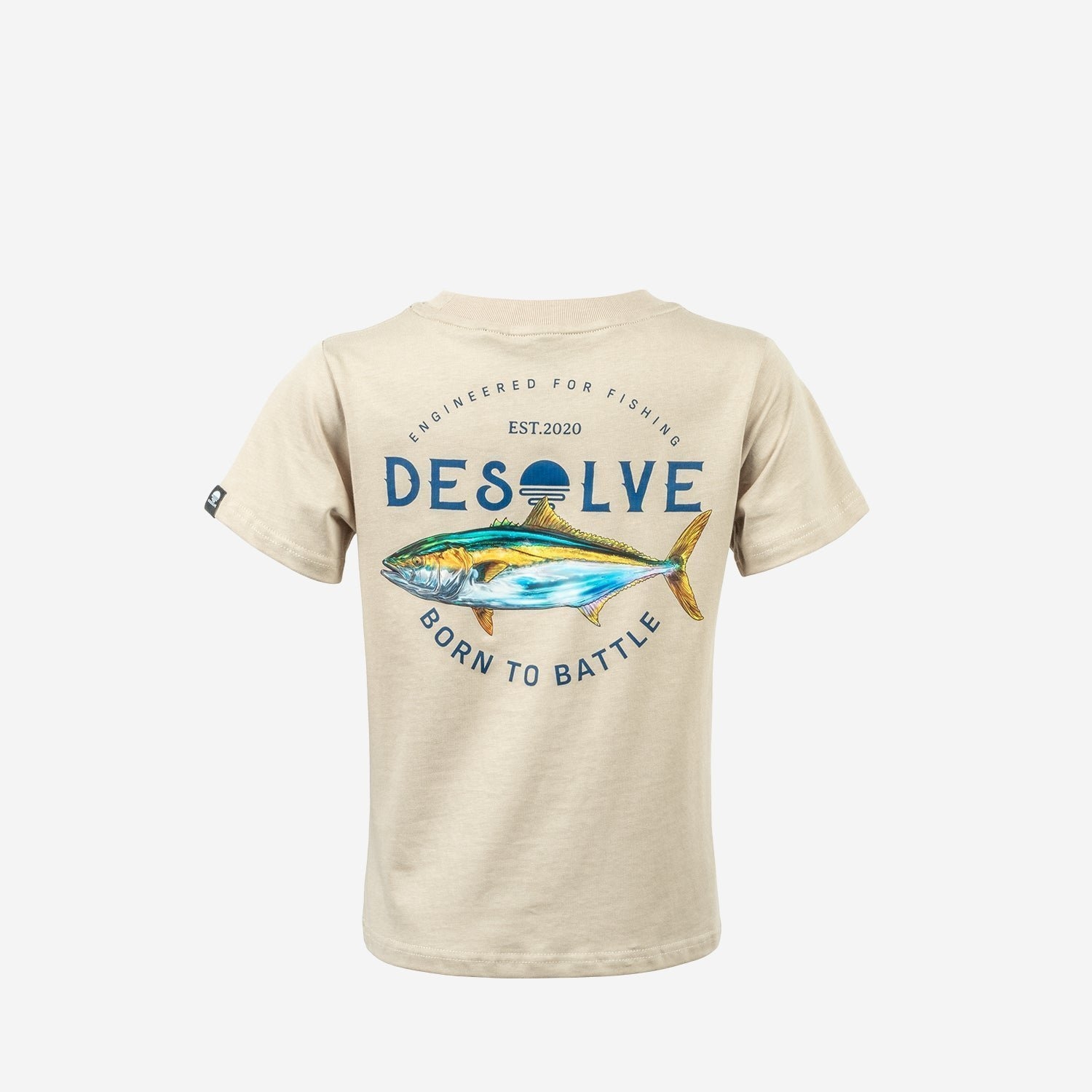 Desolve Born To Battle Kids Tee Kingfish
