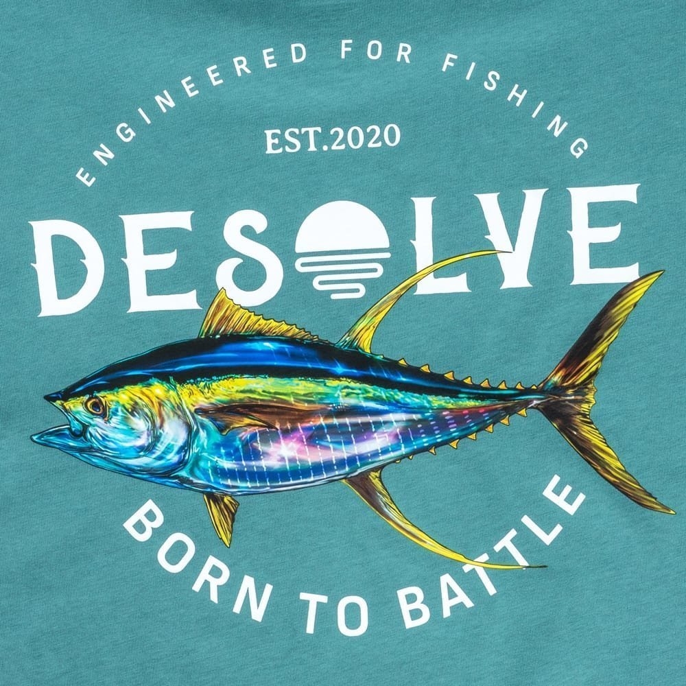 Desolve Born To Battle Kids Tee Yellowfin