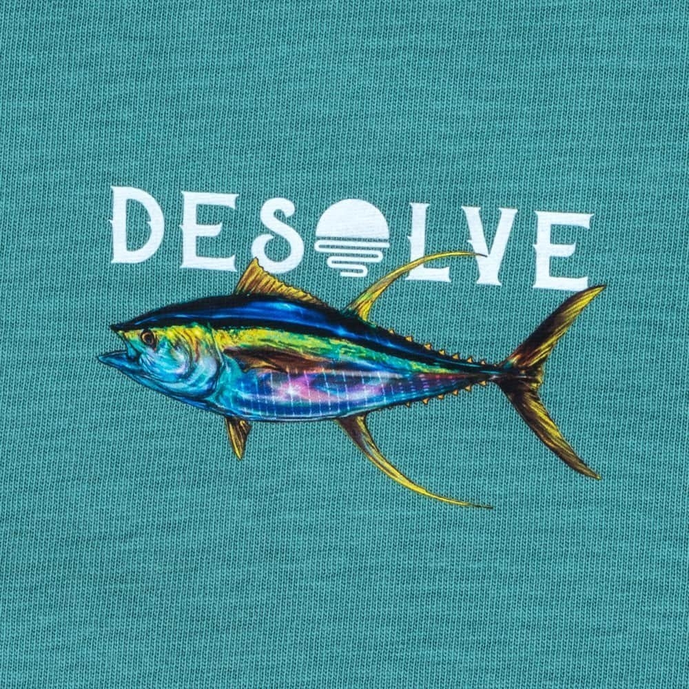 Desolve Born To Battle Kids Tee Yellowfin