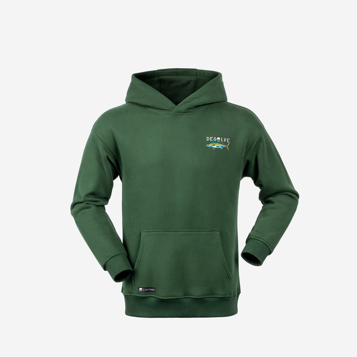 Desolve Born To Battle Mens Hoodie